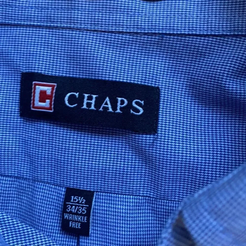 Chaps classic fit Shirt. Size 15 1/2. 34/35.